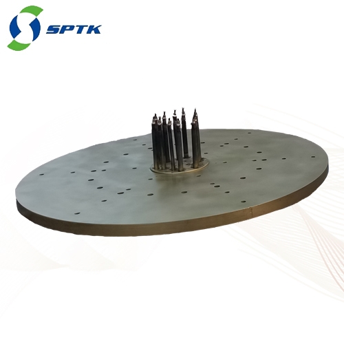  Large cast copper heating plate